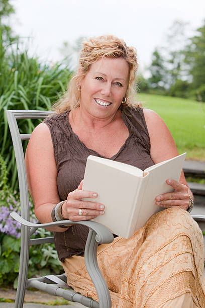 istock Woman Reading on Patio 174682779