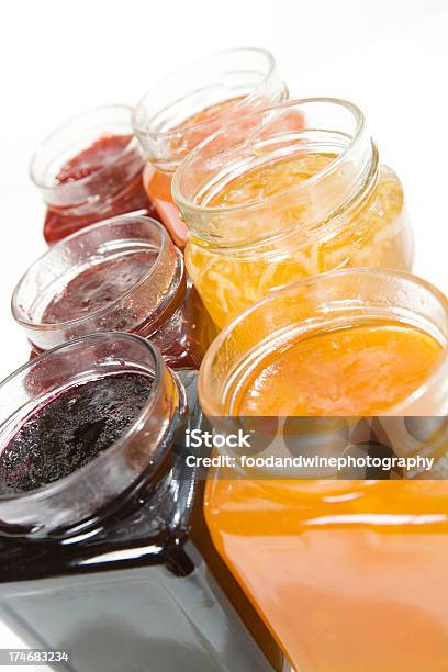 Jalea De Frutas Foto de stock y más banco de imágenes de Albaricoque - Albaricoque, Color vibrante, Colorido