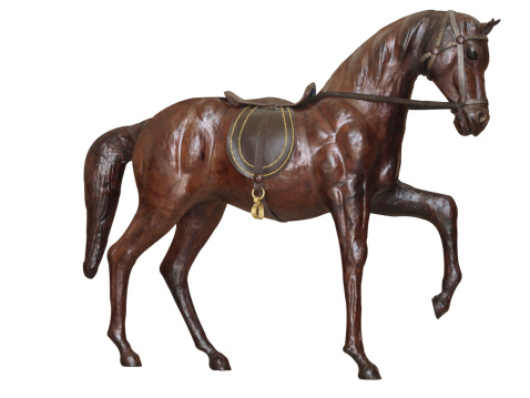 This horse figurine is a family souvenir.