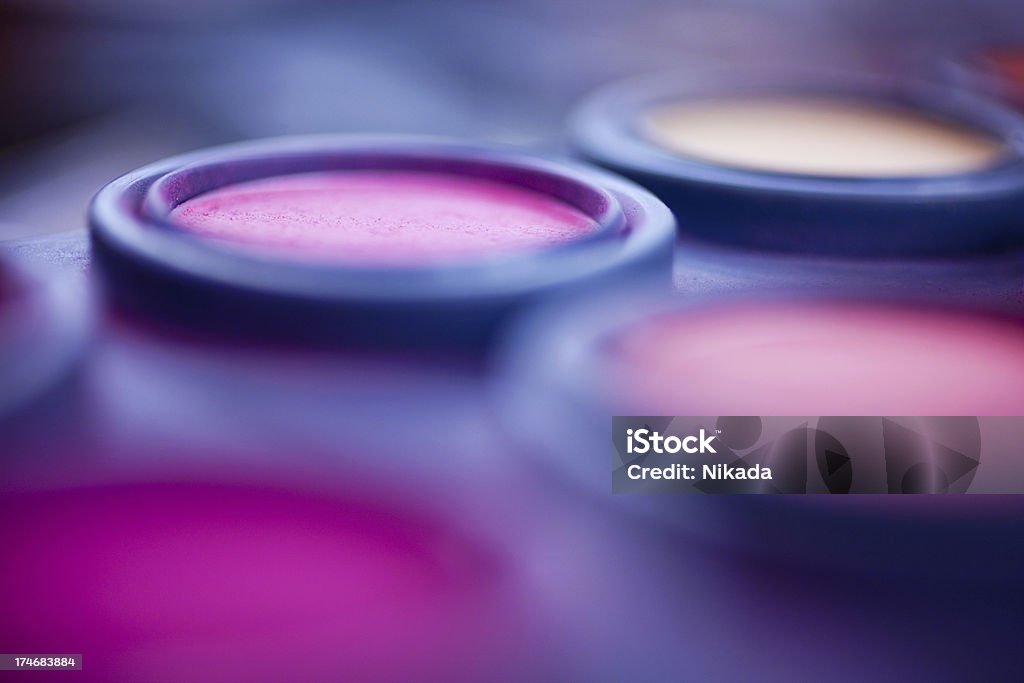 Trucco tavolozza di - Foto stock royalty-free di Accessorio personale