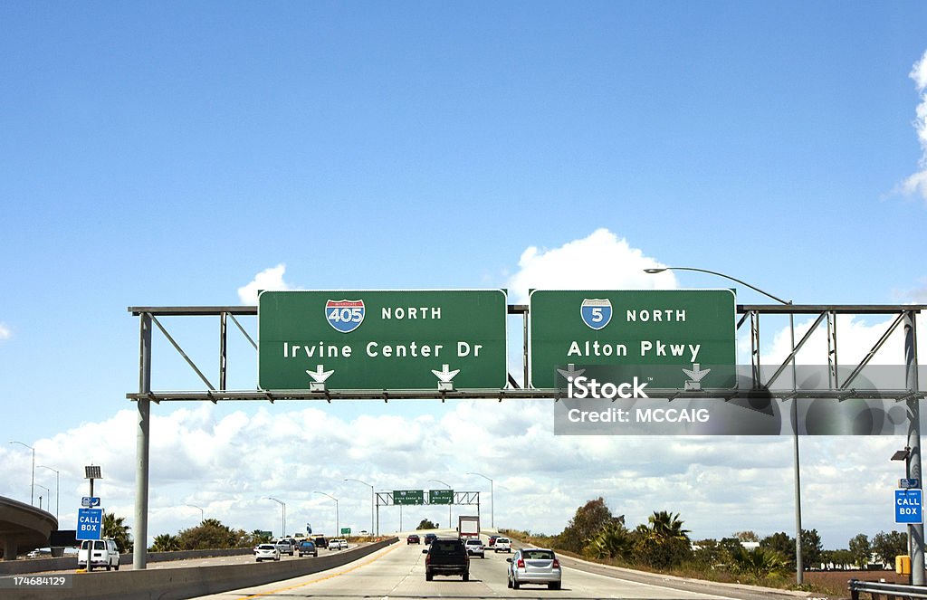 Señales de la autopista de California - Foto de stock de California libre de derechos