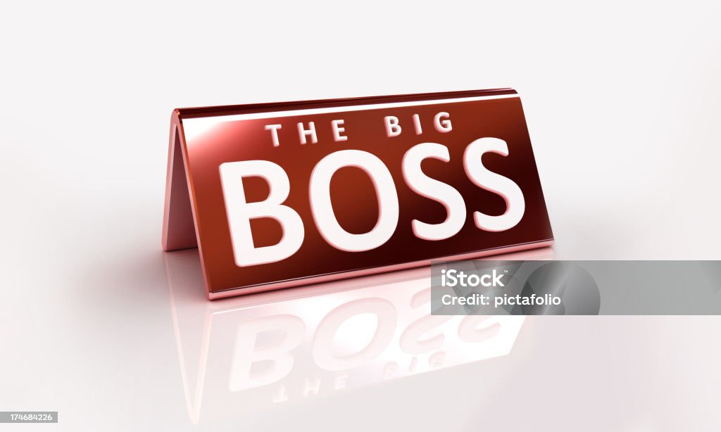 O Big Boss - Foto de stock de Autoridade royalty-free