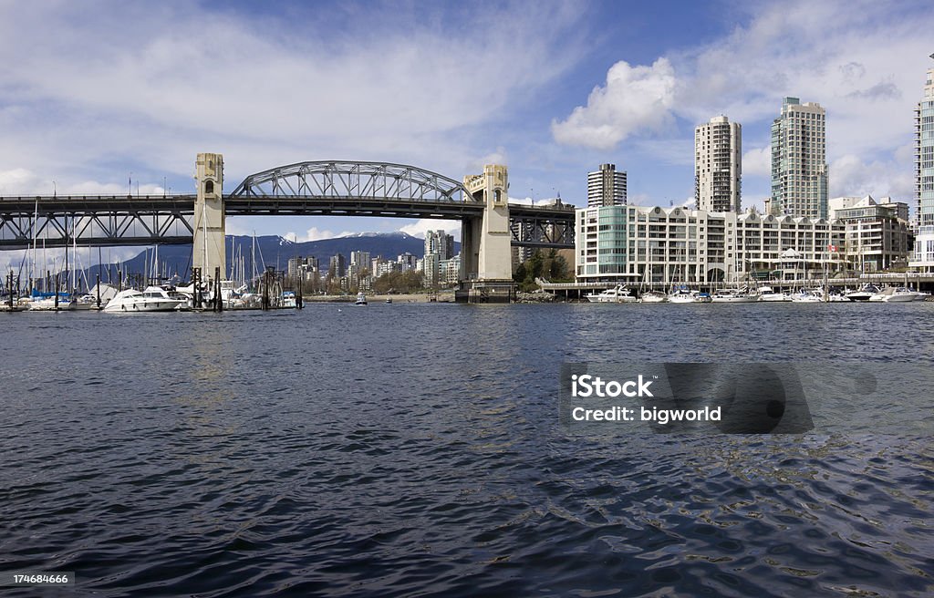 Burrard panorama de Ponte - Royalty-free Ao Ar Livre Foto de stock