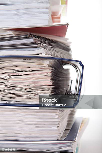 So Much Paperwork Stock Photo - Download Image Now - Archives, Article, Bunch