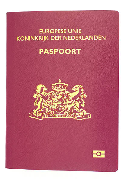 istock New Dutch Passport on White 174684787