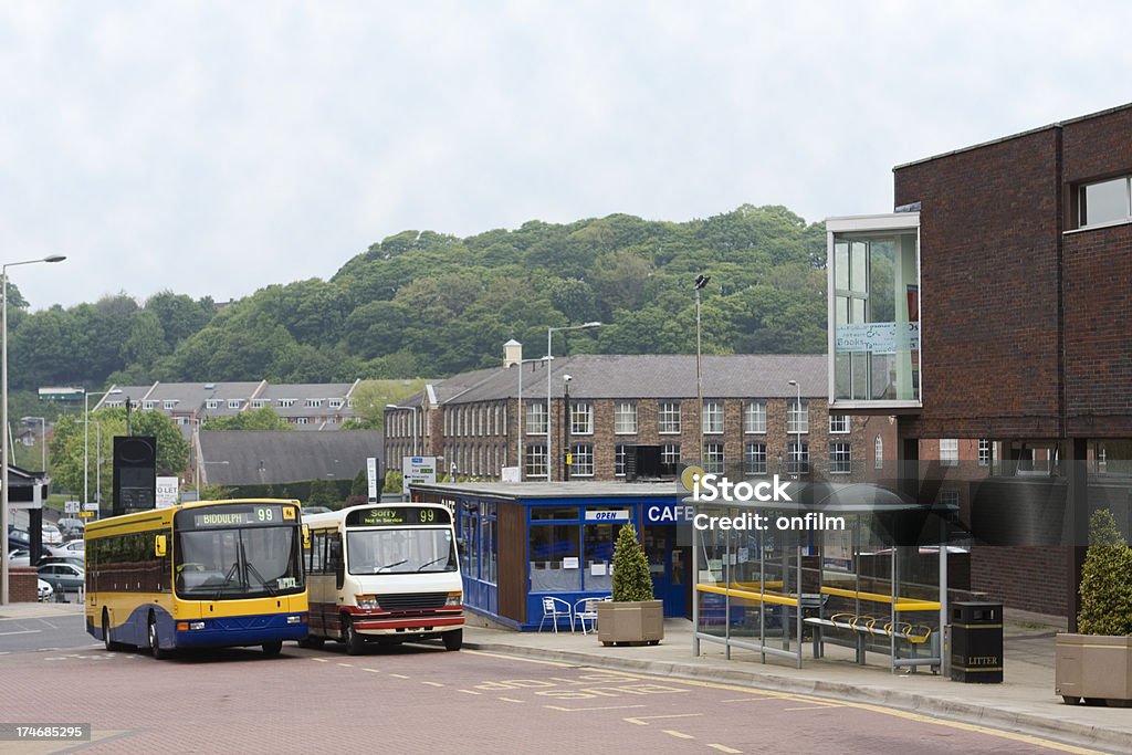 Stazione degli autobus - Foto stock royalty-free di Regno Unito