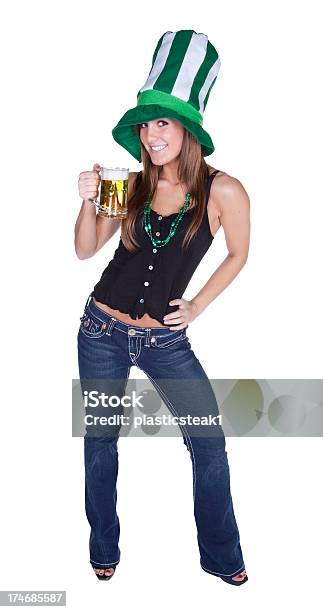 Another St Patricks Day Girl Stock Photo - Download Image Now - Alcohol - Drink, Beauty, Beer - Alcohol