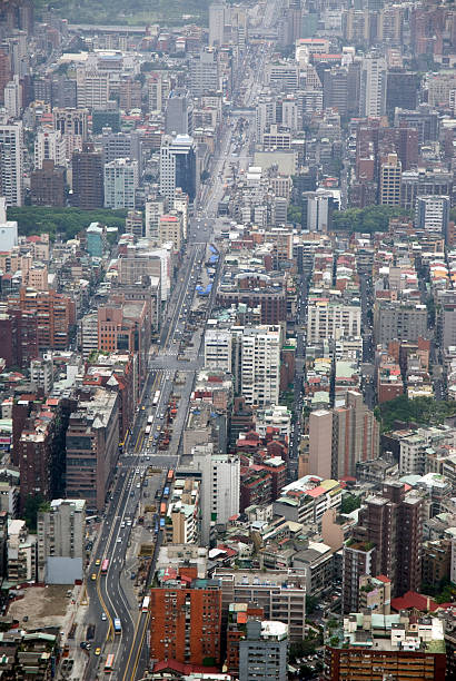 台北市 scapes - window office building taipei built structure ストックフォトと画像