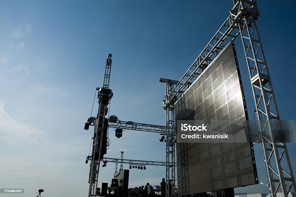 Juego de escenario - Foto de stock de Pantalla gigante libre de derechos