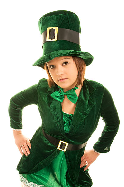 istock Girl in St Patricks Day Costume 174686763