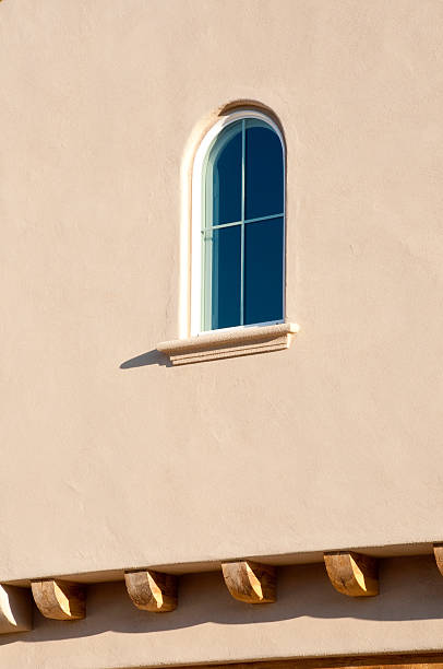 Adobe Building Windows 100+ Adobe Architecture Style House In Albuquerque New Mexico Stock ...