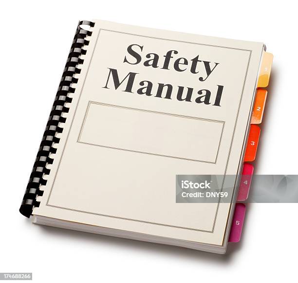 Safety Manual Stock Photo - Download Image Now - Handbook, Safety, Book