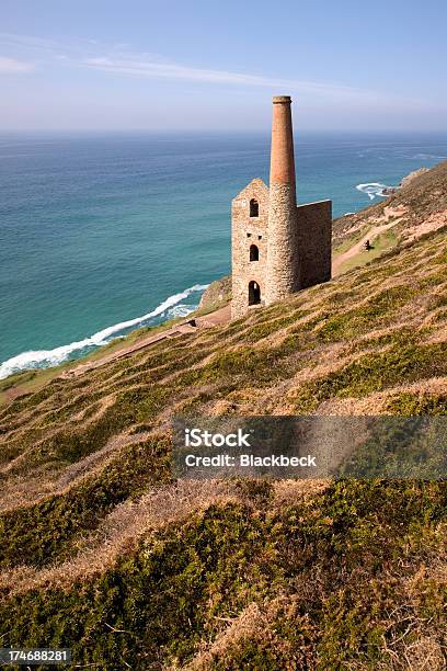 Abandoned Mine Workings On North Cornwall Coast England Stock Photo - Download Image Now
