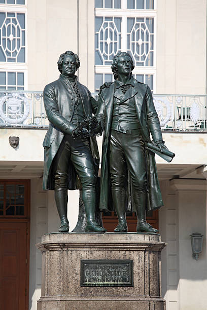istock Memorial in Weimar Schiller and Goethe 174688867