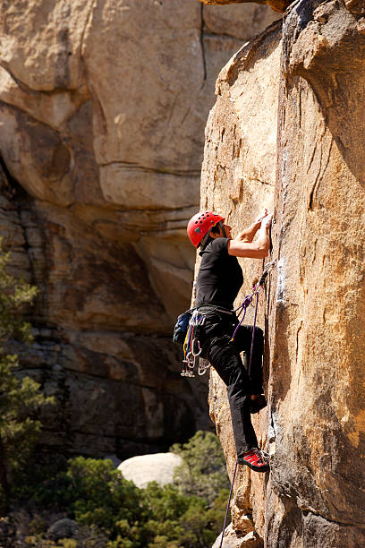 istock Female Rock Climber at Joshua Tree 174689722