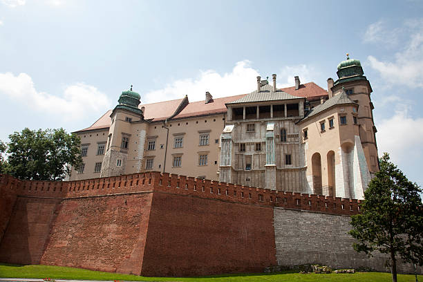 Wawel castle Wawel royal castle in Krakow wawel cathedral photos stock pictures, royalty-free photos & images