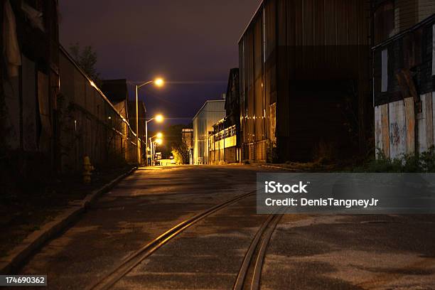 Strada Industriale - Fotografie stock e altre immagini di Massachusetts - Massachusetts, Worcester - Massachusetts, Architettura