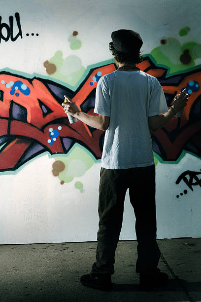 istock Graffiti Artist in Action Vt 174690417