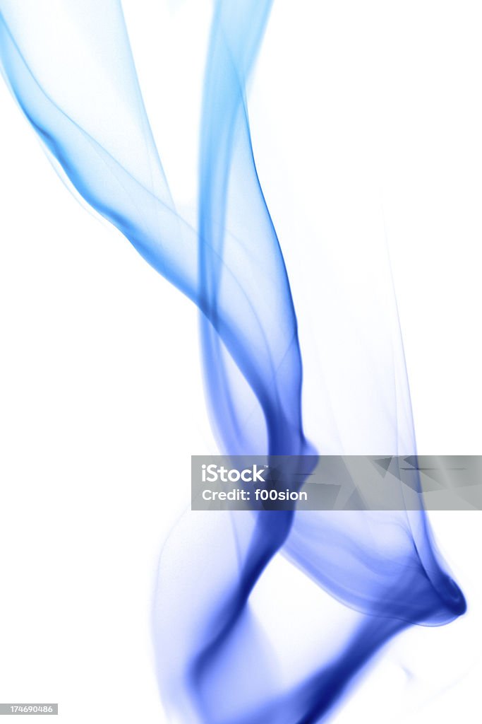Fumo blu - Foto stock royalty-free di Arte