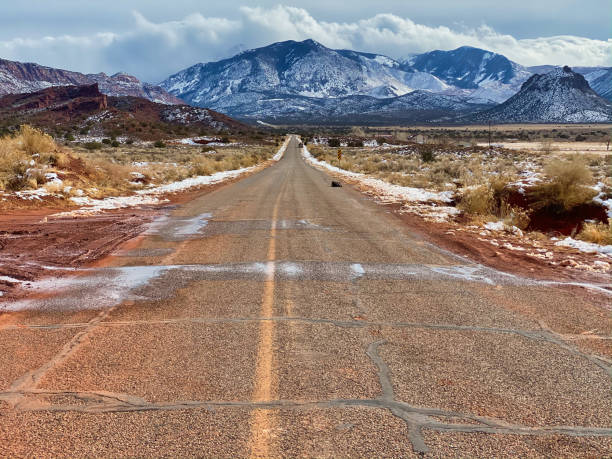 istock American Road with two yellow lines 1746905003