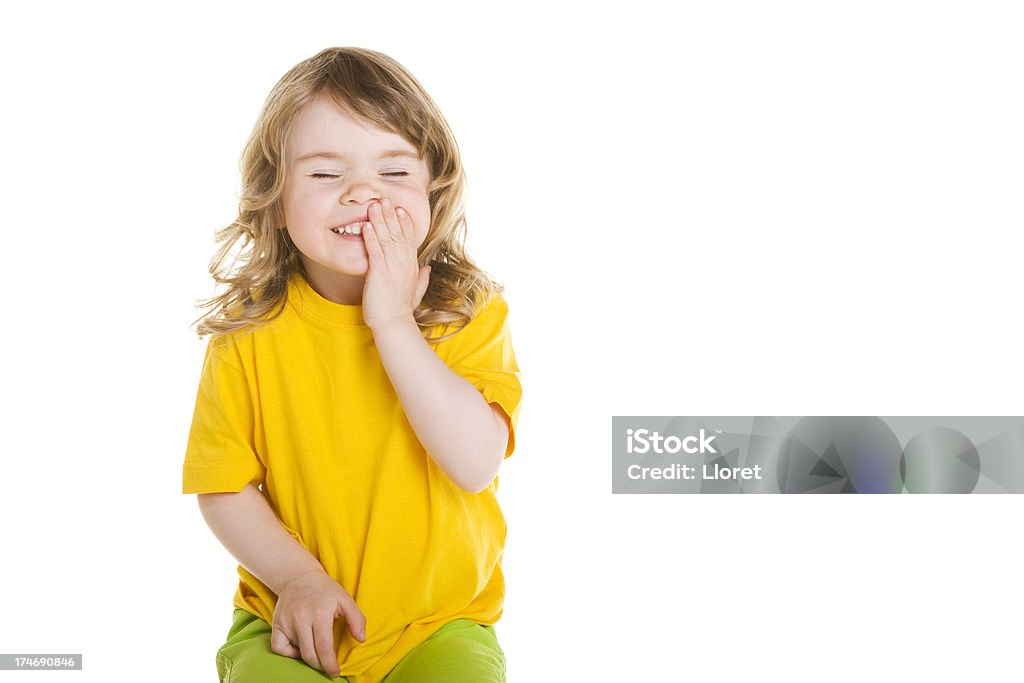 Niña feliz - Foto de stock de Niño libre de derechos