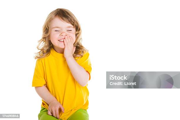Szczęśliwa Dziewczynka - zdjęcia stockowe i więcej obrazów Dziecko - Dziecko, Białe tło, Śmiać się