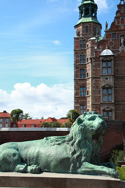 istock Guarding Lion at Rosenborg Slot (Castle) 174691056