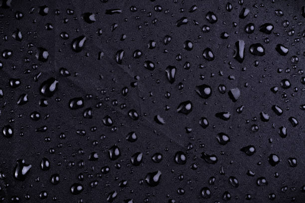 istock macro view of water drop on a waterproof nylon 1746910576