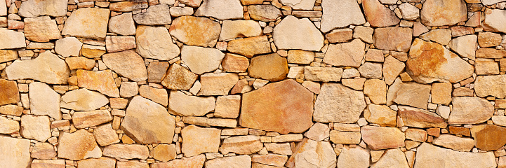 A high resolution sandstone wall texture made from several different photos stitched together to form one huge image.