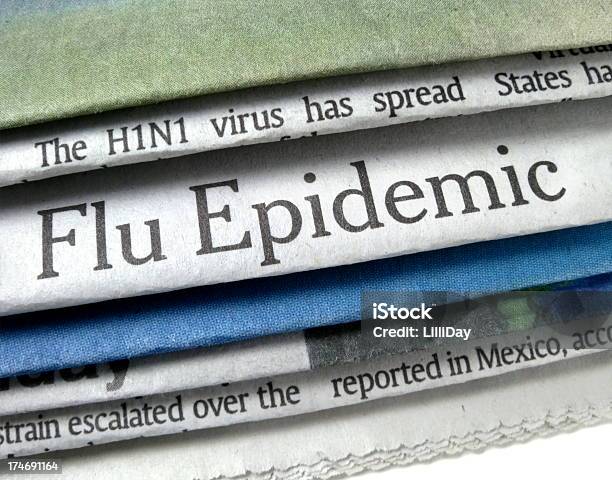 Epidemia Di Influenza H1n1 - Fotografie stock e altre immagini di Catasta - Catasta, Close-up, Composizione orizzontale