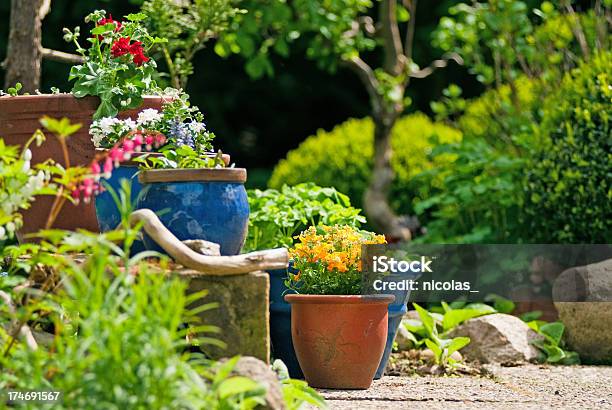 Blooming Garden Stock Photo - Download Image Now - Copy Space, Cultivated, Flower