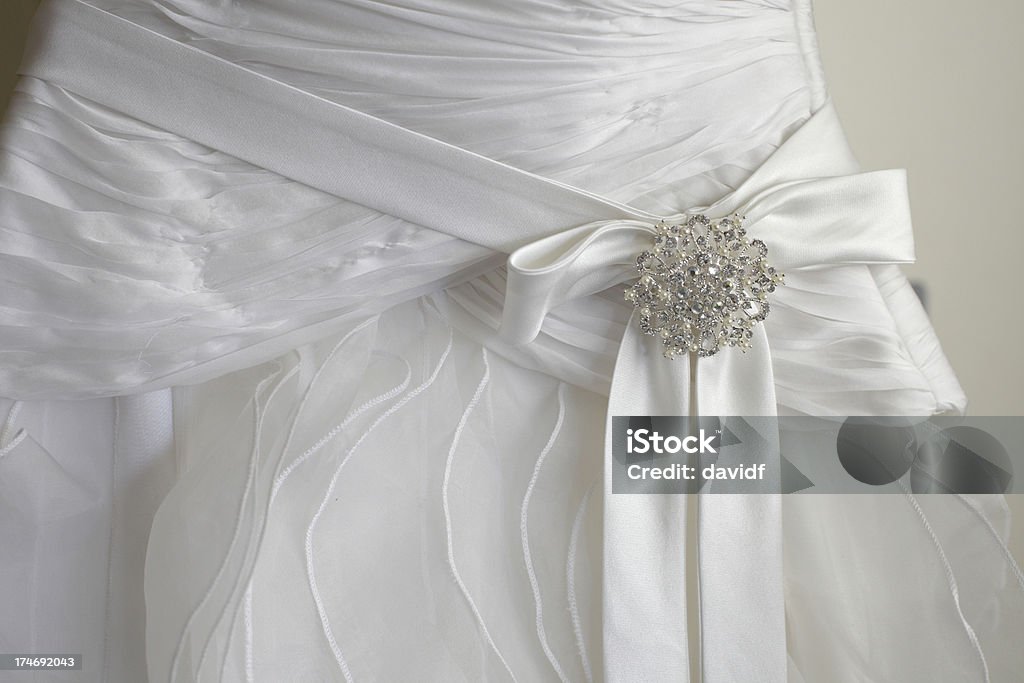 Vestido de Noiva - Royalty-free Branco Foto de stock