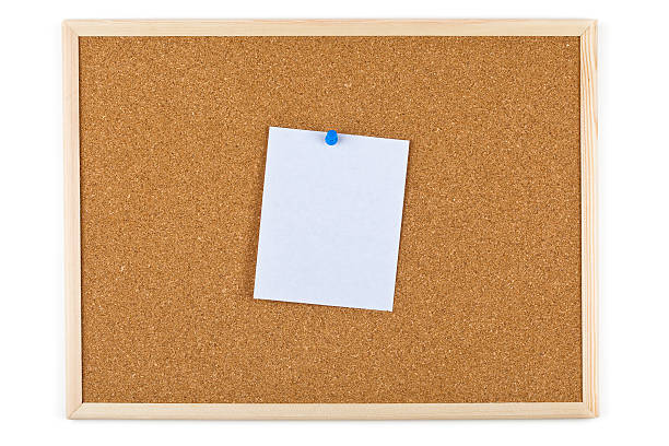 istock XXXL Bulleting board with a blank note 174692575