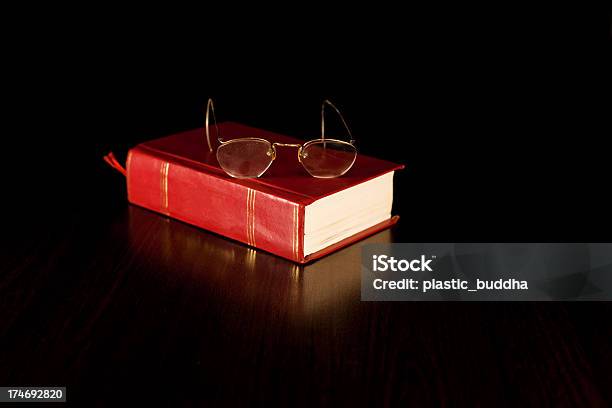 Book And Glasses Stock Photo - Download Image Now - Book, Book Cover, Classroom