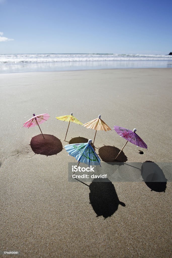 Зонт пляжа - Стоковые фото Без людей роялти-фри