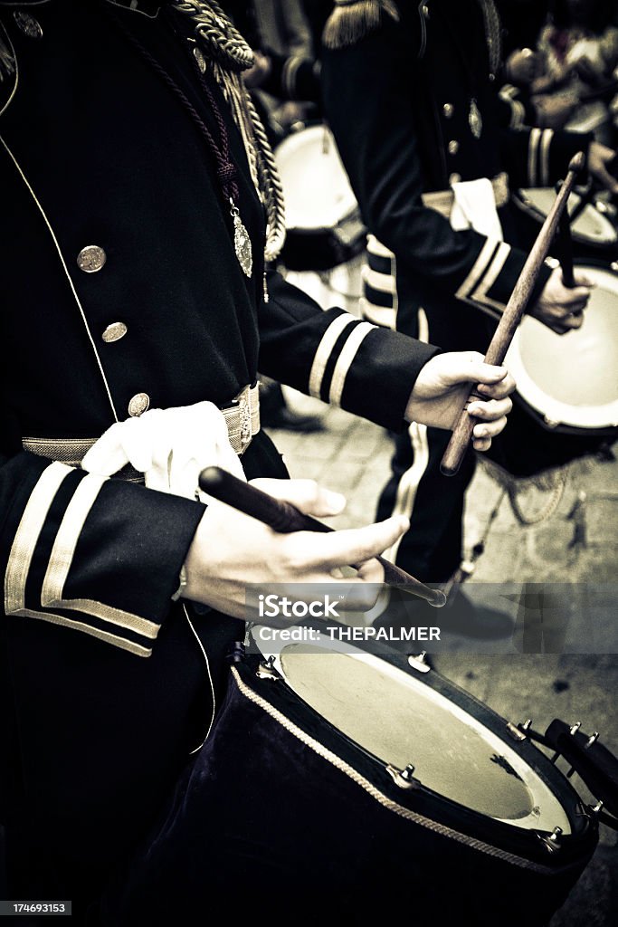 Banda militar - Royalty-free 2001 Foto de stock