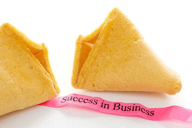 istock Chinese fortune cookie - Business Success 174693439