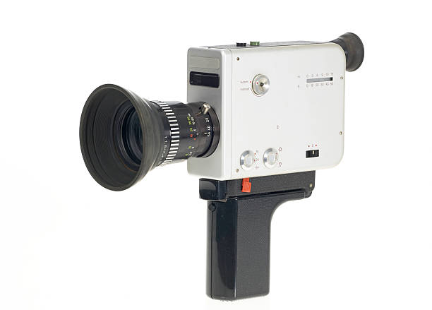 istock Vintage film camera isolated on white 174693511