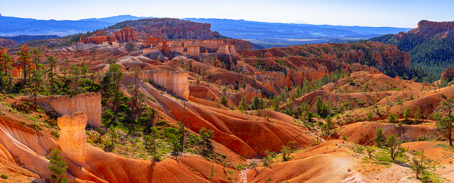 Natural bridge rock formation in Bryce Canyon National Park, Utah, USA