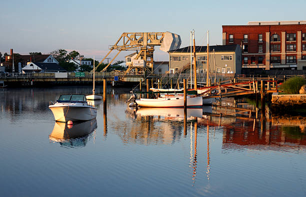 мистик seaport - mystic connecticut nobody new england стоковые фото и изображения