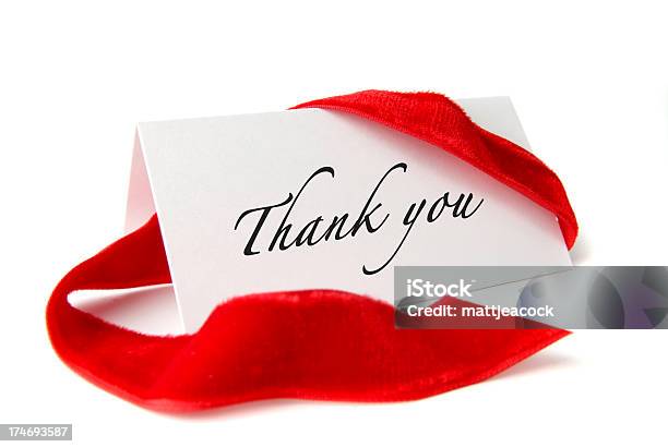 Thank You Stock Photo - Download Image Now - Thank You - Phrase, Celebration Event, Cut Out