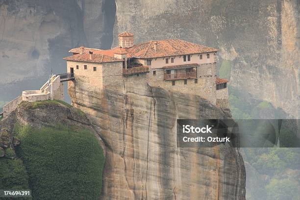 Monastery In Greece Stock Photo - Download Image Now - Alternative Lifestyle, Architecture, Church