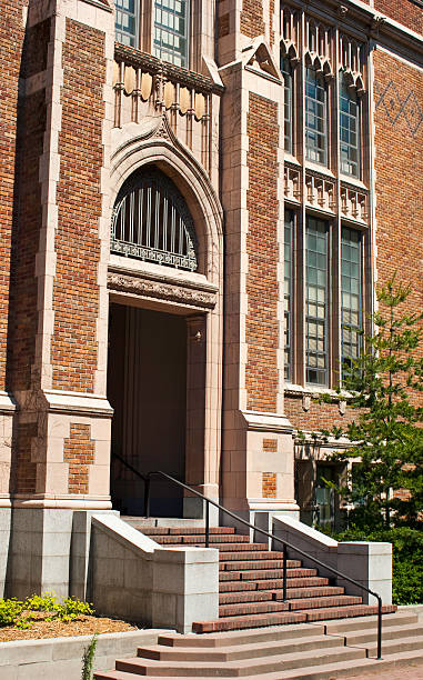 istock Steps leading up to a building at University of Washington 174694393