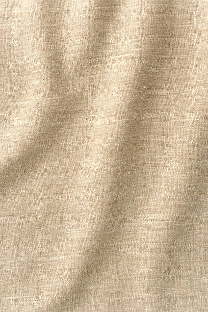 Background - Wrinkled Linen with lots of Texture, Full Frame.