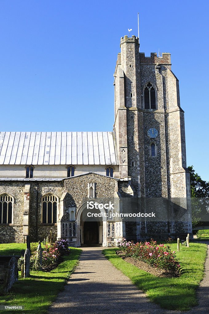 Village iglesia - Foto de stock de Arquitectura libre de derechos