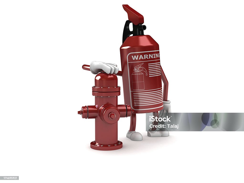 Concepto de extintor - Foto de stock de Accidentes y desastres libre de derechos