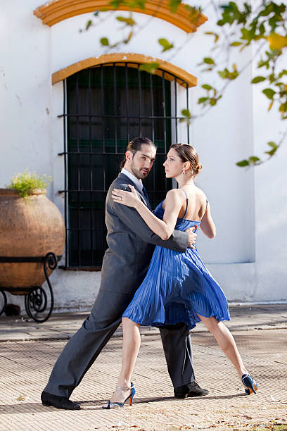 istock Argentine couple dancing tango in Buenos Aires 174695978