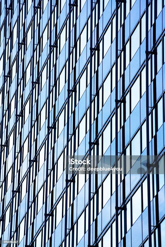 fassade bureau en verre - Photo de Abstrait libre de droits