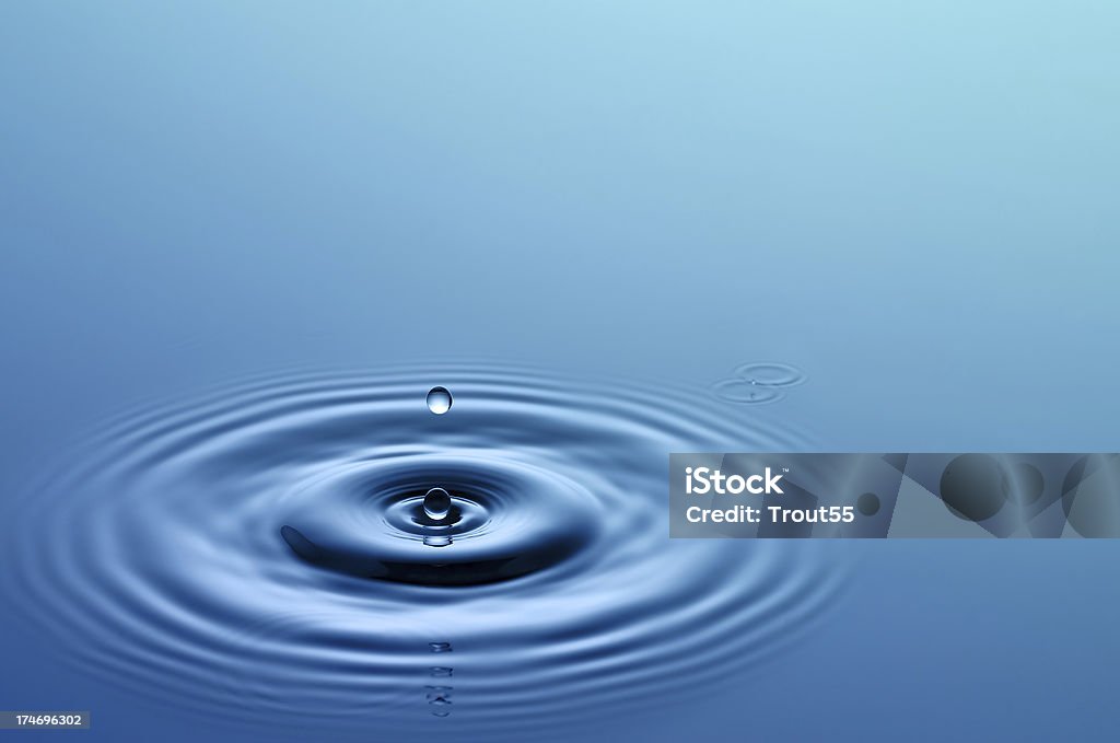 Kropla wody - Zbiór zdjęć royalty-free (Abstrakcja)