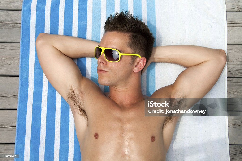 Sommer-Guy - Lizenzfrei Eine Person Stock-Foto